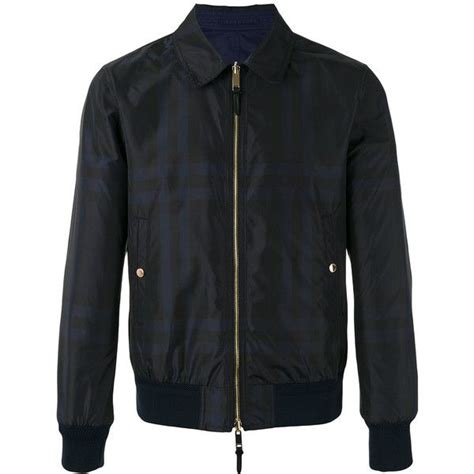 burberry mens blue bomber|Designer Menswear .